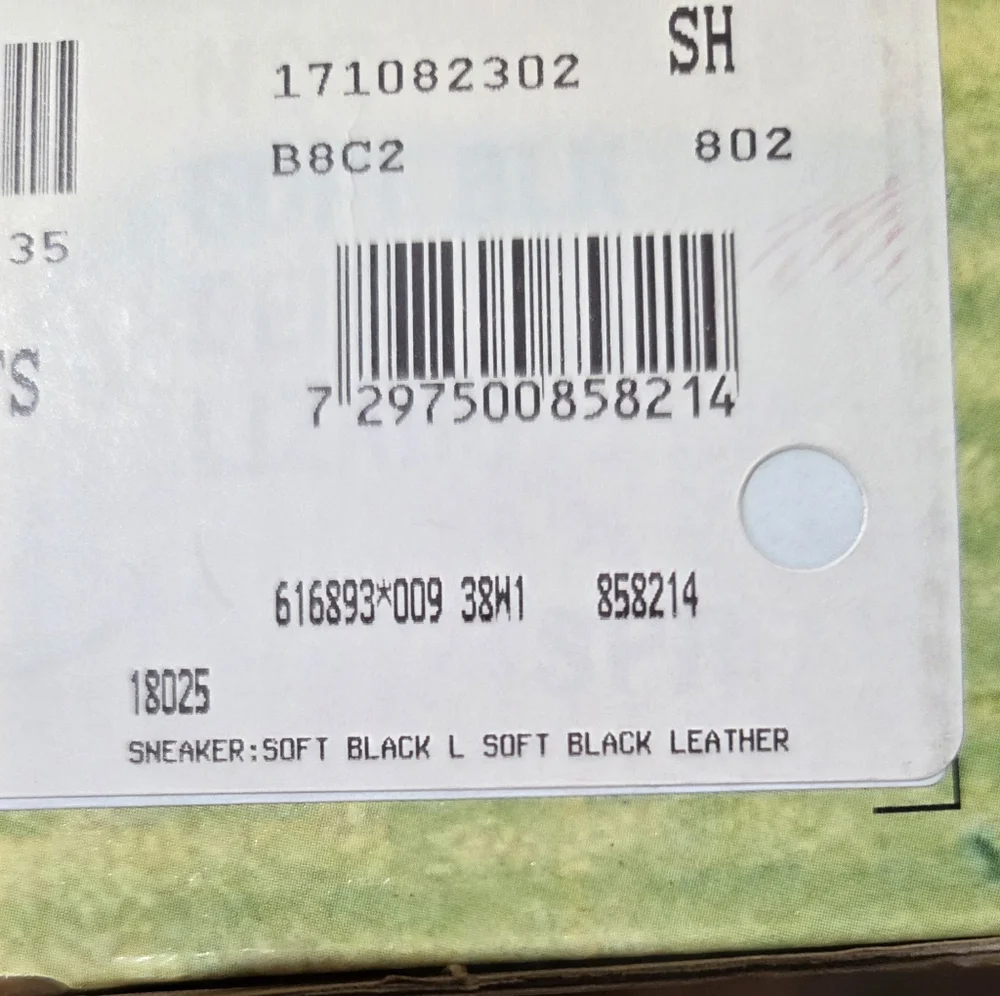 Women's Elios Beije Lizard With Black Leather & Cheetah Laces, Size 7 - Picture 2 of 16